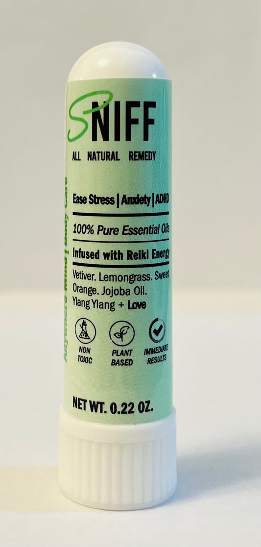 SNIFF - 100% Essential Oil Inhaler for Stress, Anxiety, and Emotional Dysregulation